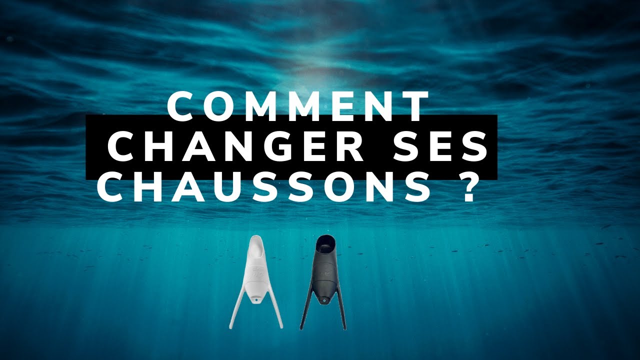 Comment changer ses chaussons de palmes carbone ?
