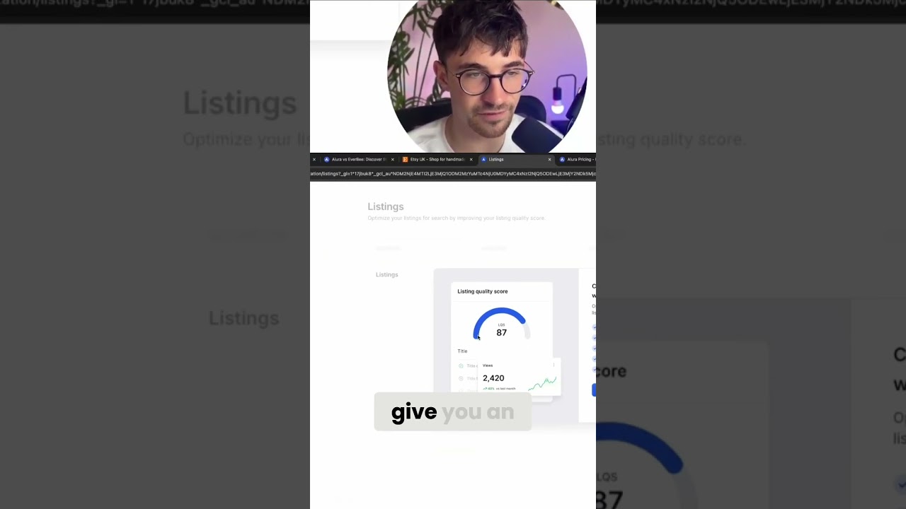 Alura: Etsy Listing Optimization for More Sales