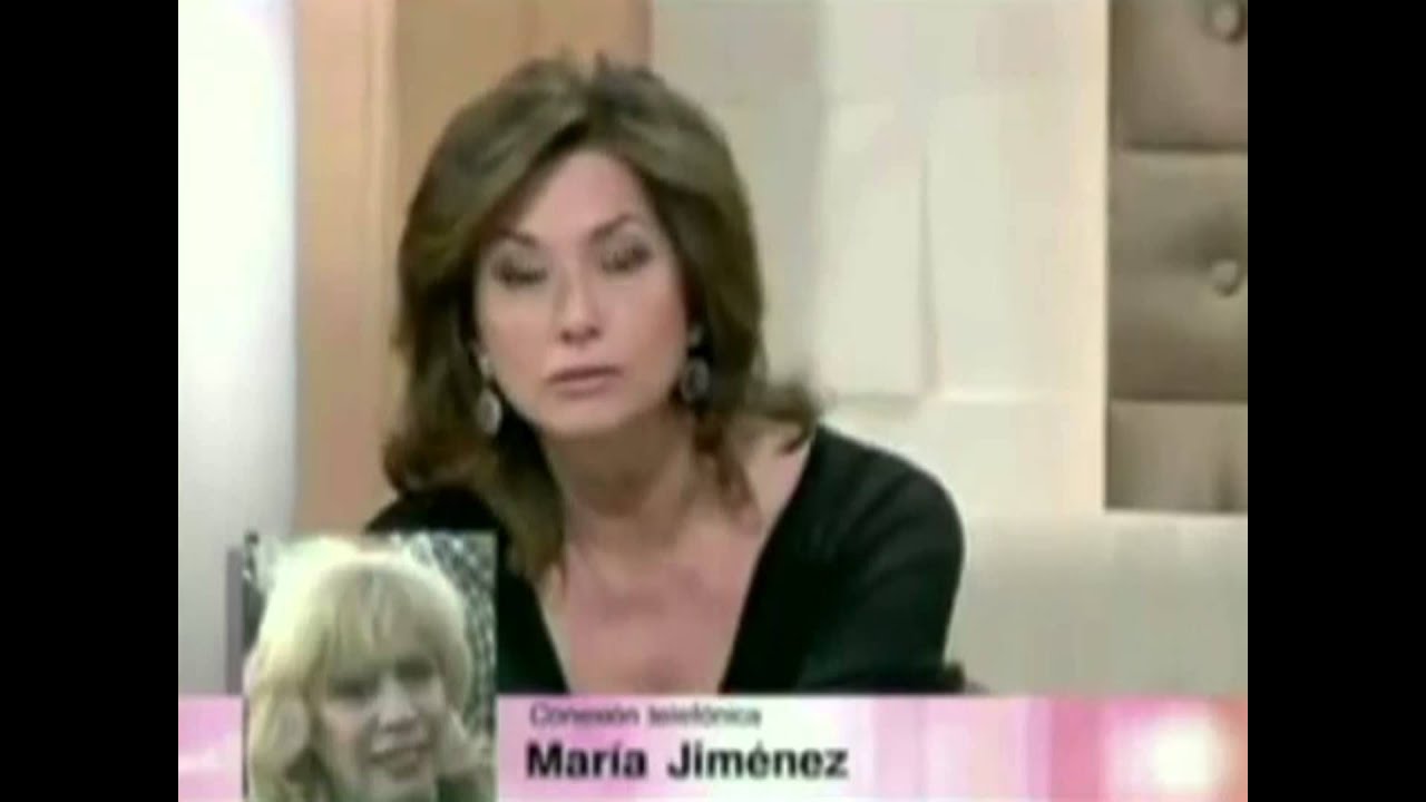 María Jiménez insulta a Ana Rosa Quintana y su CV ('Sabor a ti')