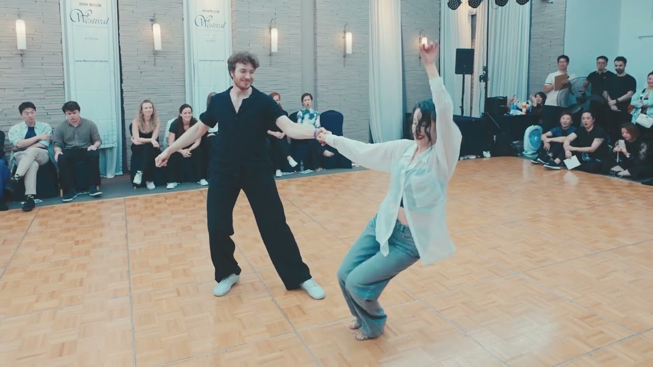 [2024 Korea Westival] Sharon Her & Keerigan  Rudd - 2nd place All-stars Jack&Jill Finals