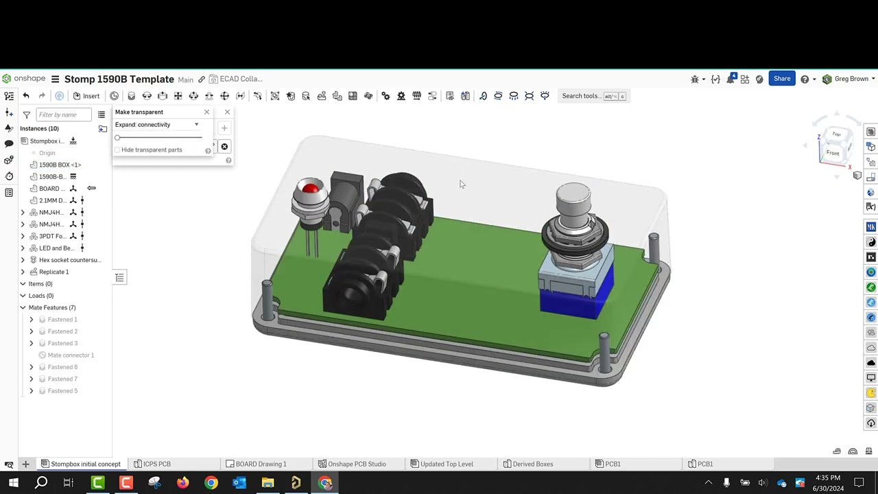 An intro to Onshape PCB Studio workflow - i.e. how correctly layout your guitar stompbox!