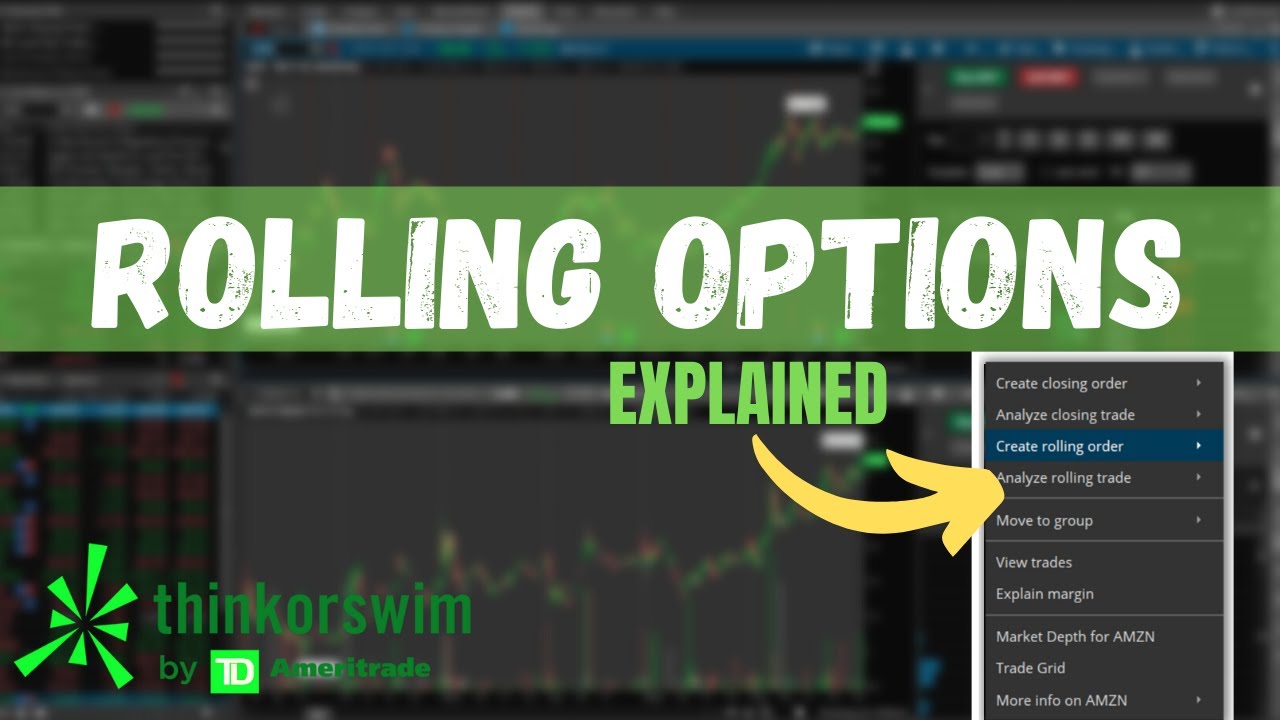How to Roll Options on ThinkorSwim | Step-by-Step Tutorial