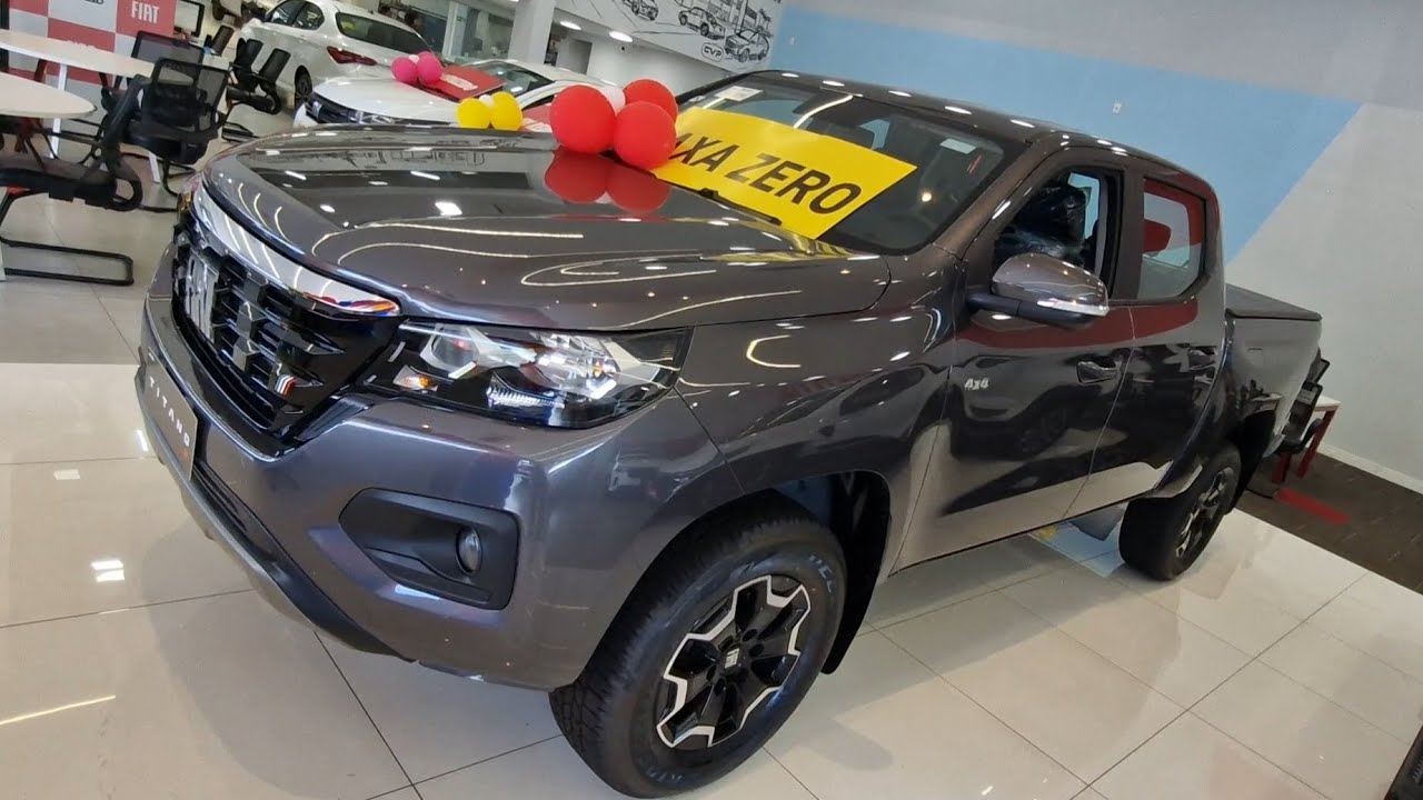 NOVA FIAT TITANO VOLCANO 4x4 2.2 TURBO DIESEL - 2025/2026