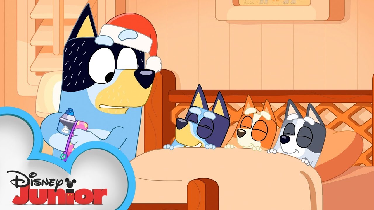 Merry Christmas from Bluey! | Bluey | @disneyjr