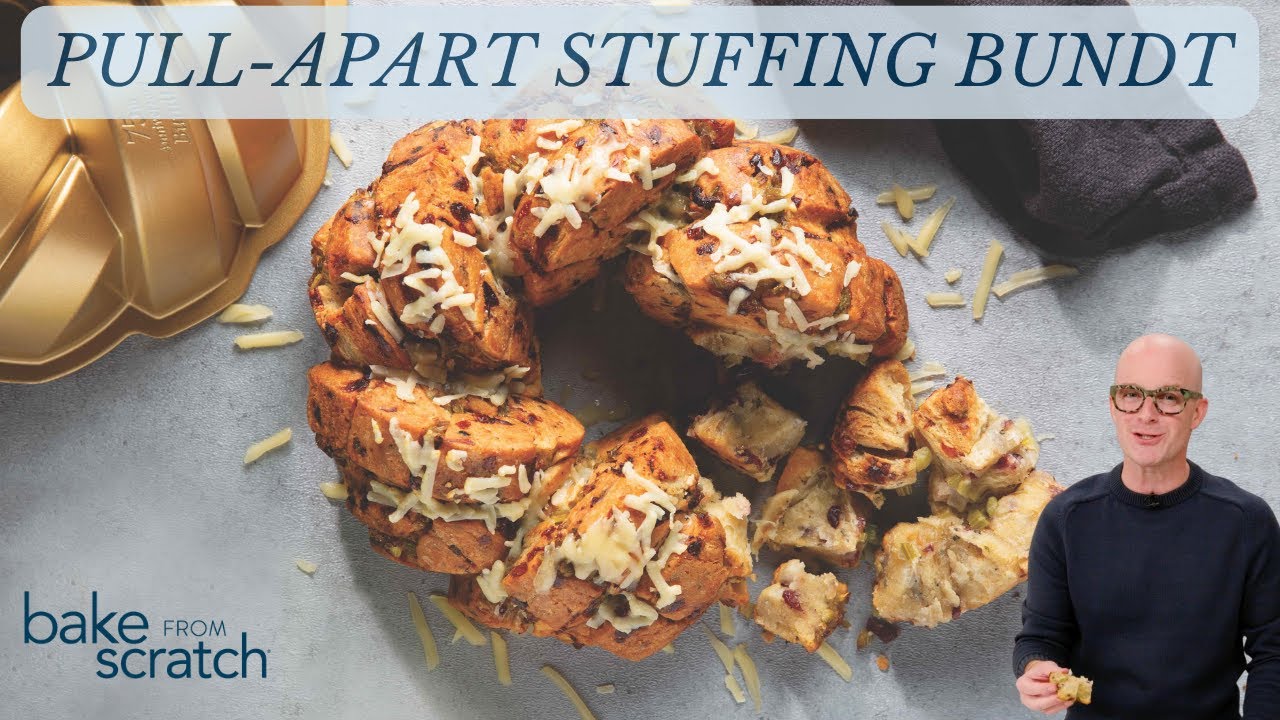 How to Make a Pull-Apart Stuffing Bundt – A Savory Holiday Treat!