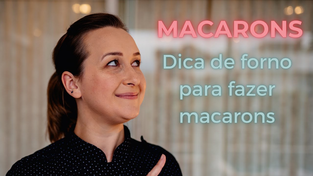 Dica do forno para fazer macarons #confeitariafrancesa