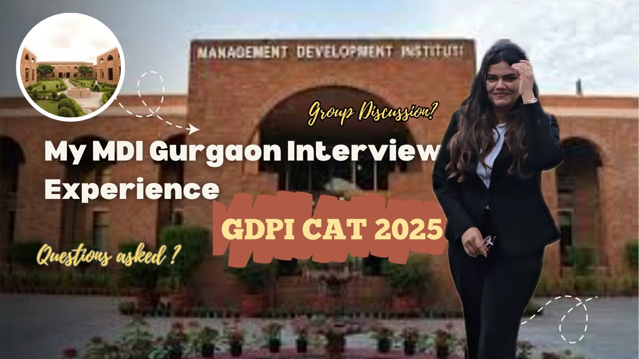 My MDI Gurgaon Interview Experience|| GDPI CAT 2025