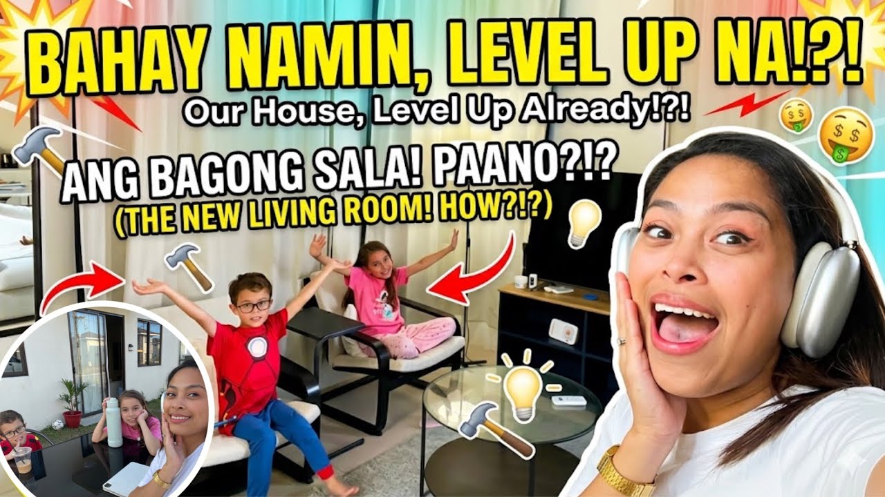 Wednesday: ANG GANDA NG TRANSFORMATION NG BAHAY! 🤩 LEVEL UP NA! ❤️ | Family Vlog