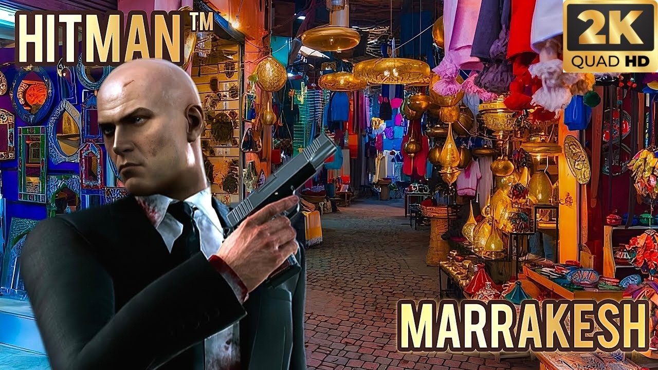 HITMAN World of Assassination – Marrakesh Morocco Mission Walkthrough | No Commentary 1440p | Part-4