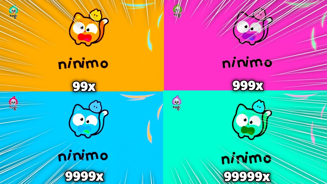 Ninimo Whoose! Into The Vaccum Theme Intro at 999999x Speed Klasky Csupo Effects!