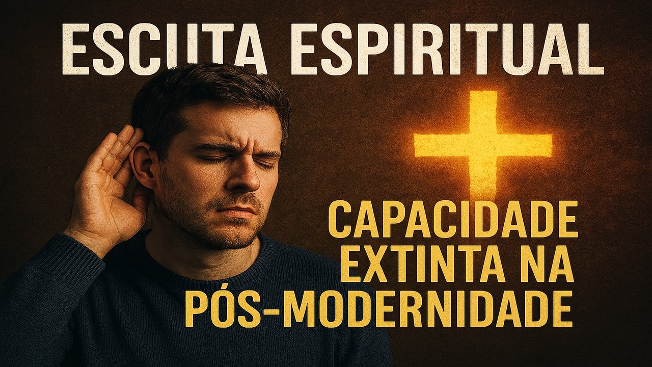 NEIL BARRETO - ESCUTA ESPIRITUAL; CAPACIDADE EXTINTA NA PÓS - MODERNIDADE - 10.