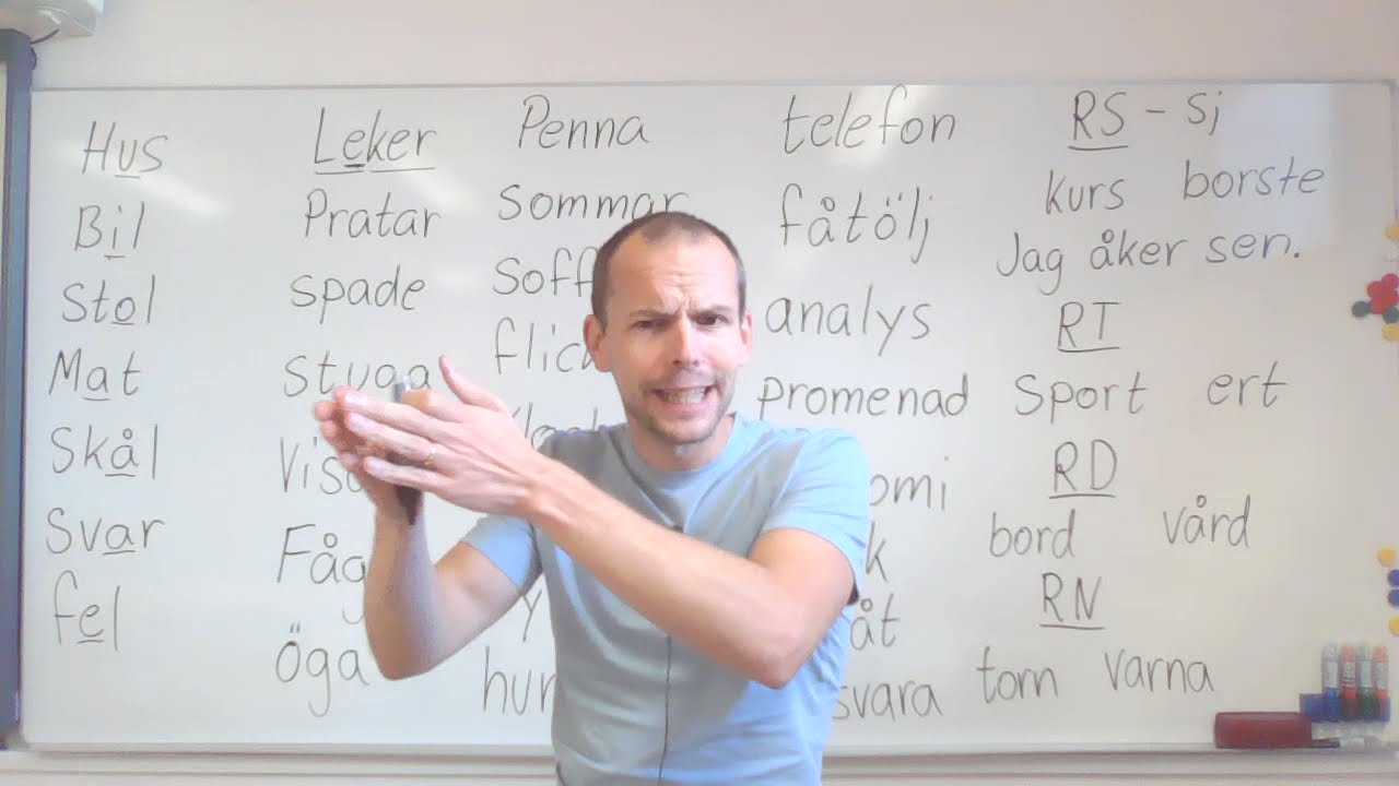 Tala svenska, långa stavelser (SFI)
