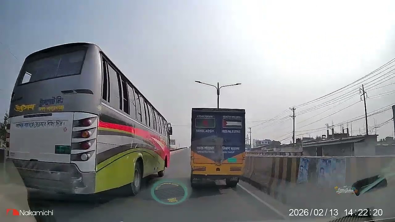 সাইনবোর্ড থেকে চাষাঢ়া, নারায়ণগঞ্জ (সম্পূর্ণ রাস্তা)