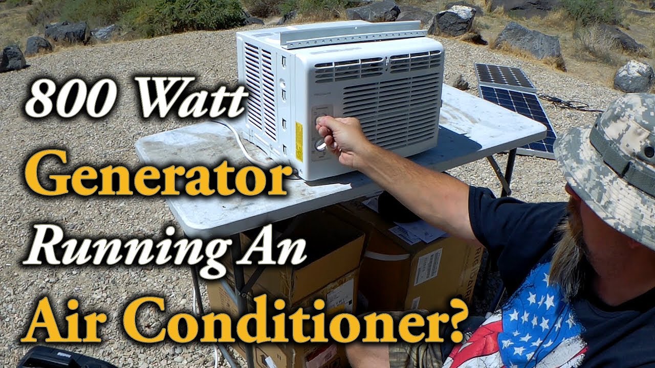 WILL AN 800 WATT GENERATOR RUN AN AIR CONDITIONER FOR YOUR RV VAN OR TRAILER?