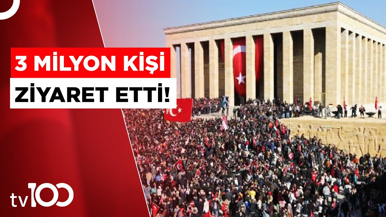 Anıtkabir'e Rekor Ziyaretçi Sayısı! | TV100 Haber