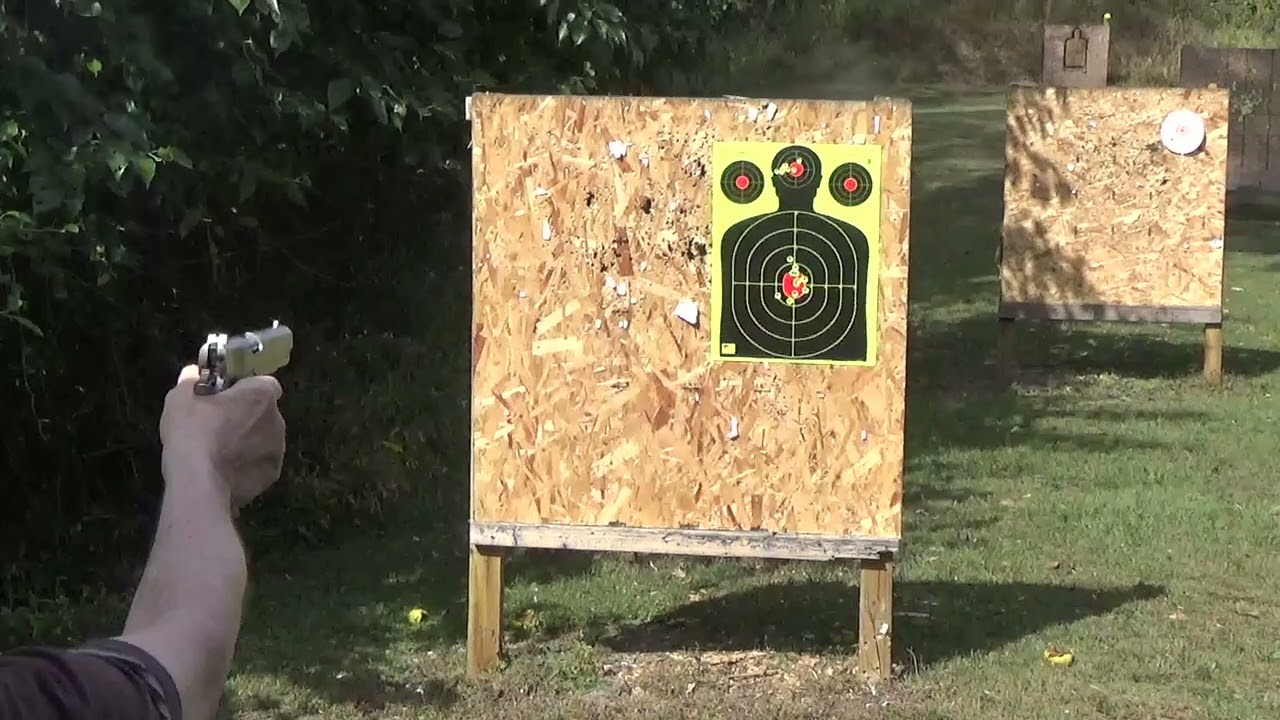 Tisas Stakeout Dual Caliber 38 Super/9mm pistol 1'st Shots