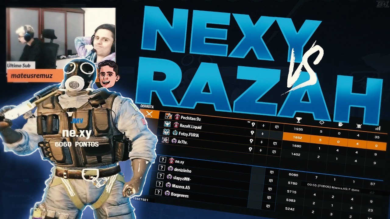 Nexy vs Razah - Rainbow Six Siege