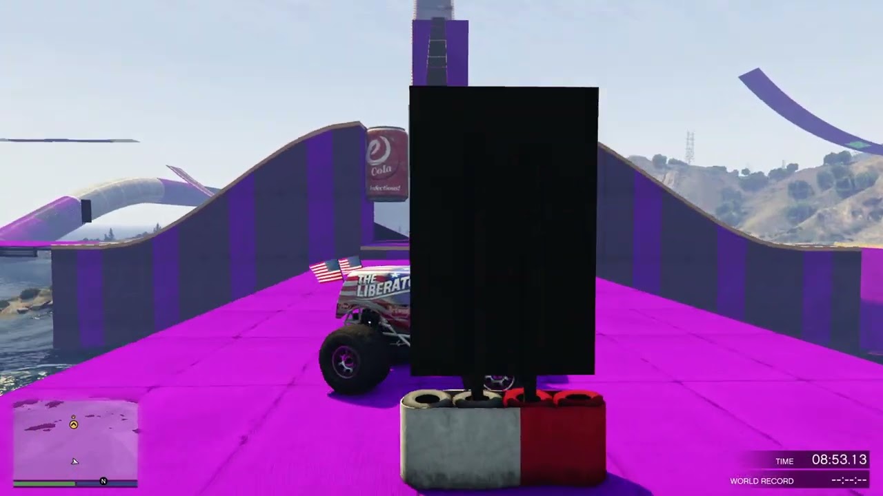 GTA 5 ONLINE MASTER CLASS PARKOUR LIBERATOR TRUCK GAMEPLAY NO COMMENTARY