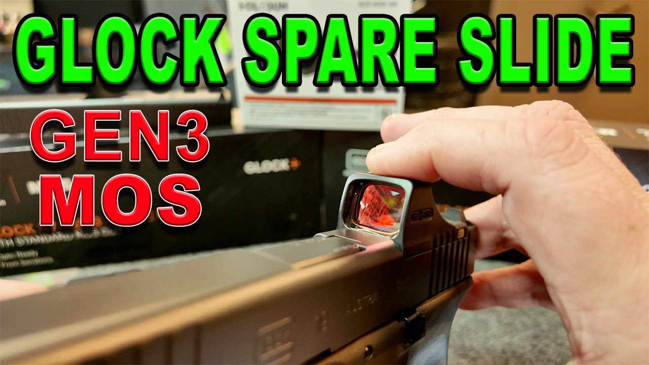 GLOCK SPARE SLIDE MOS