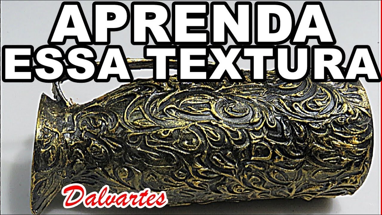 EFEITO LINDO DE TEXTURA EM GARRAFA TÉRMICA