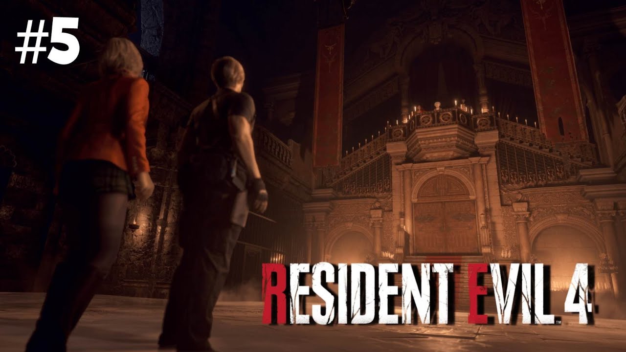 Resident evil 4 remake #5 entrent dans le château