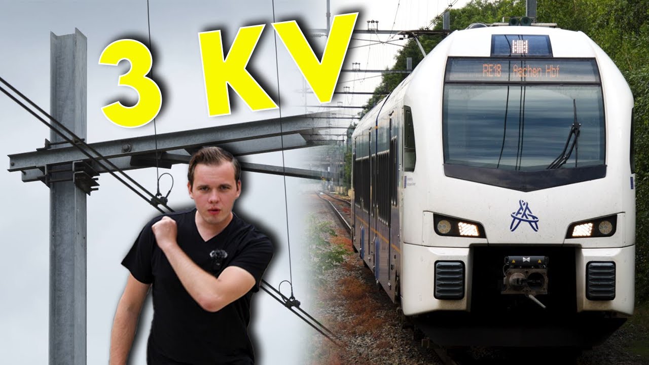 Station Eijsden is het ENIGE Nederlandse station met 3KV spanning !!!!
