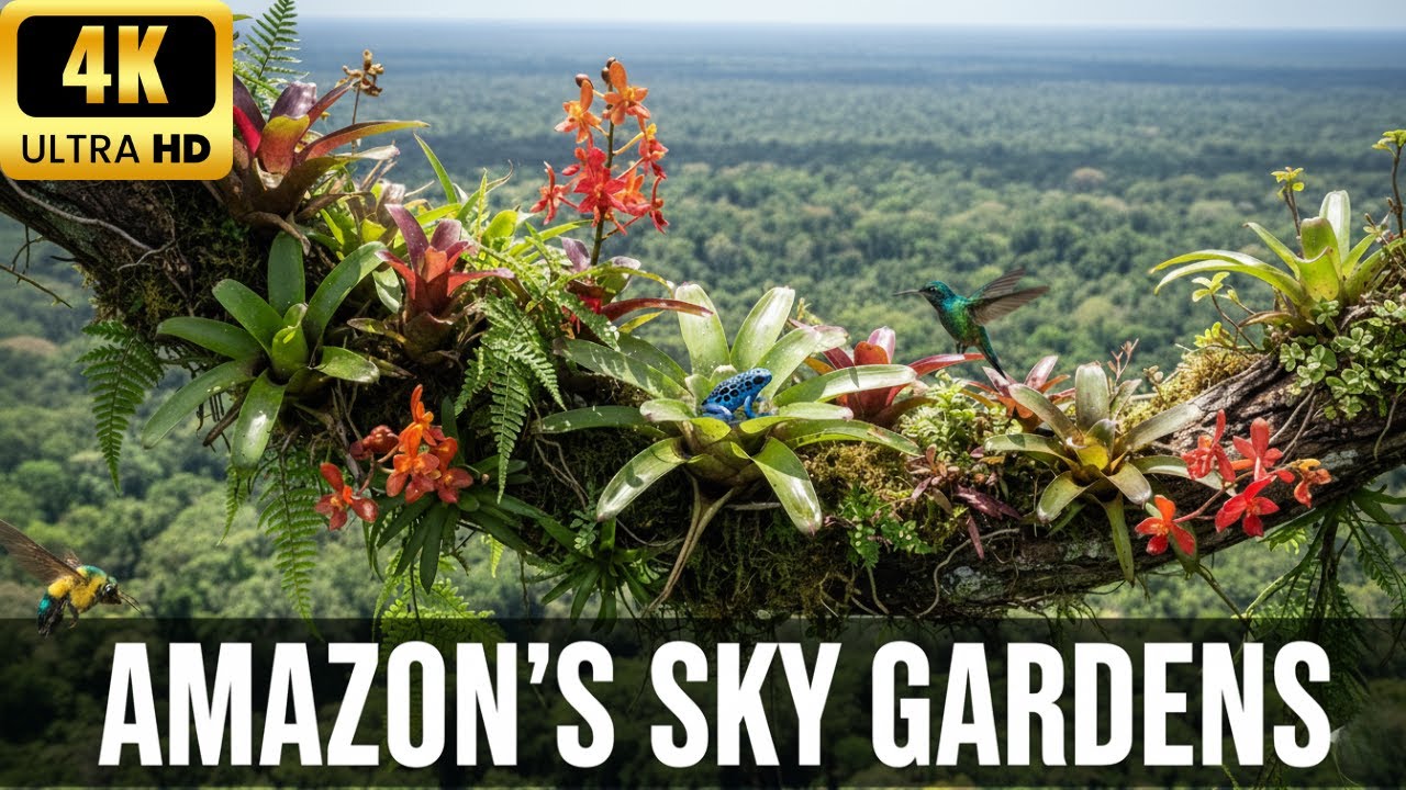 How Do Plants Live Without Soil? Inside the Amazon's Secret 'Sky Gardens' (Epiphytes)