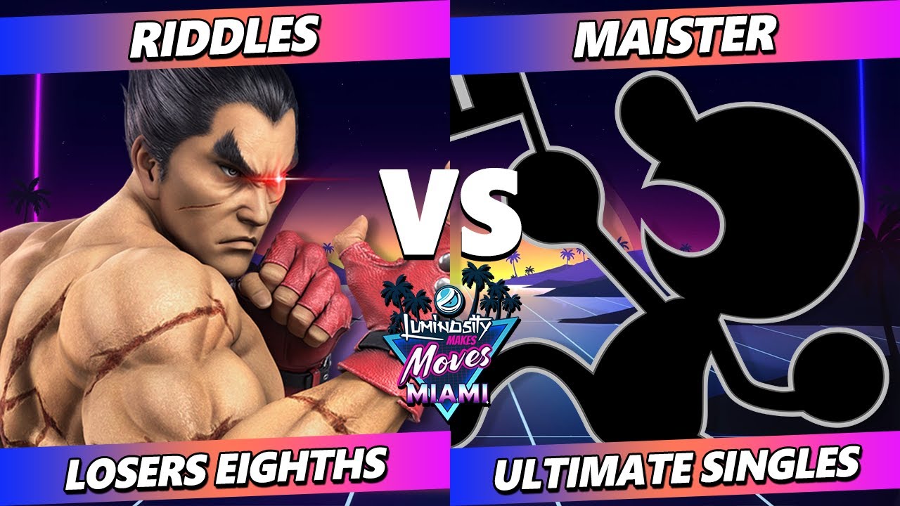 LMM Miami 2024 TOP 8 - Riddles (Kazuya, Terry) Vs. Maister (Game & Watch) Smash Ultimate - SSBU