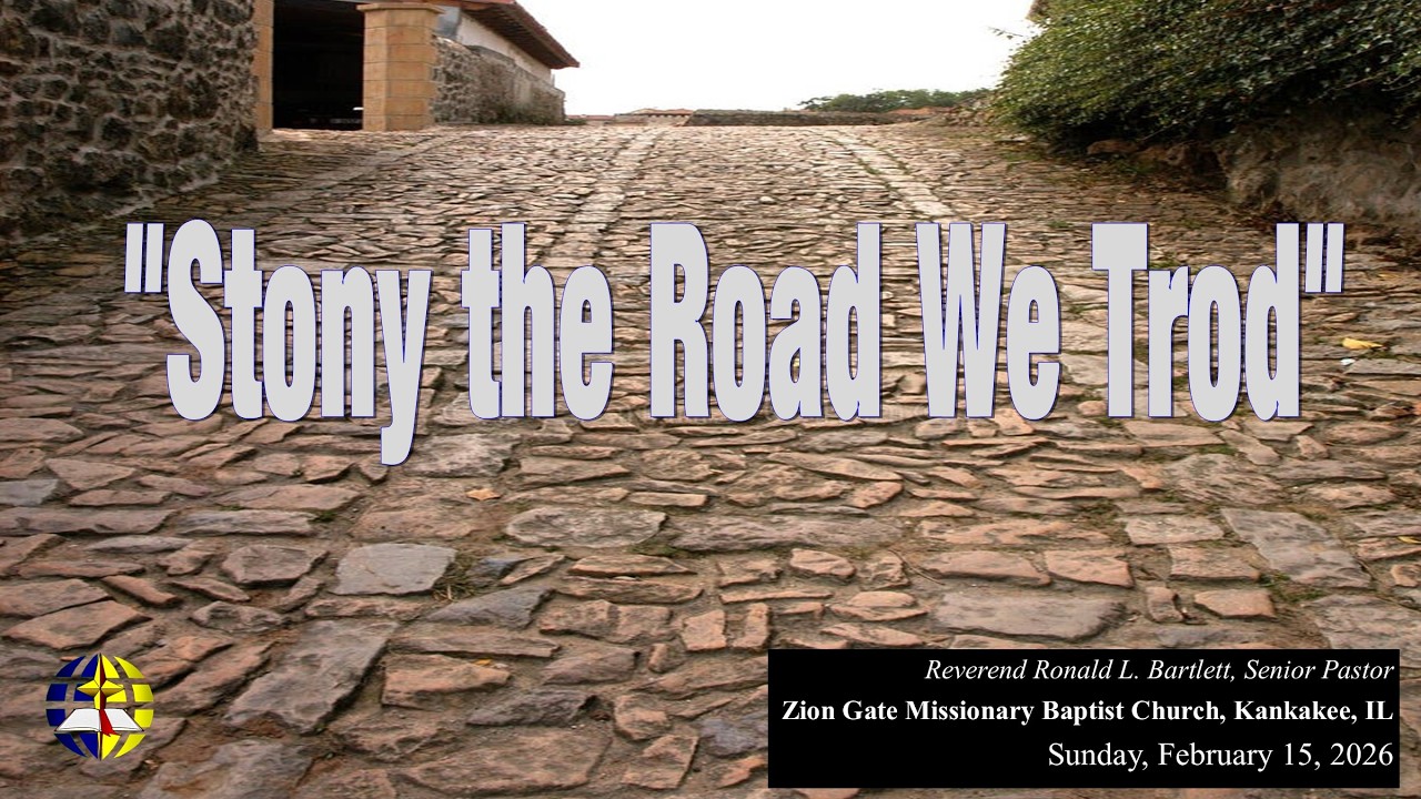 Stony The Road We Trod