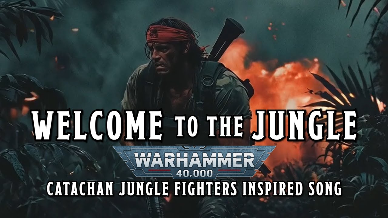 Welcome to the Jungle - Catachan Jungle Fighters Inspired Warhammer 40k Song #sunoai
