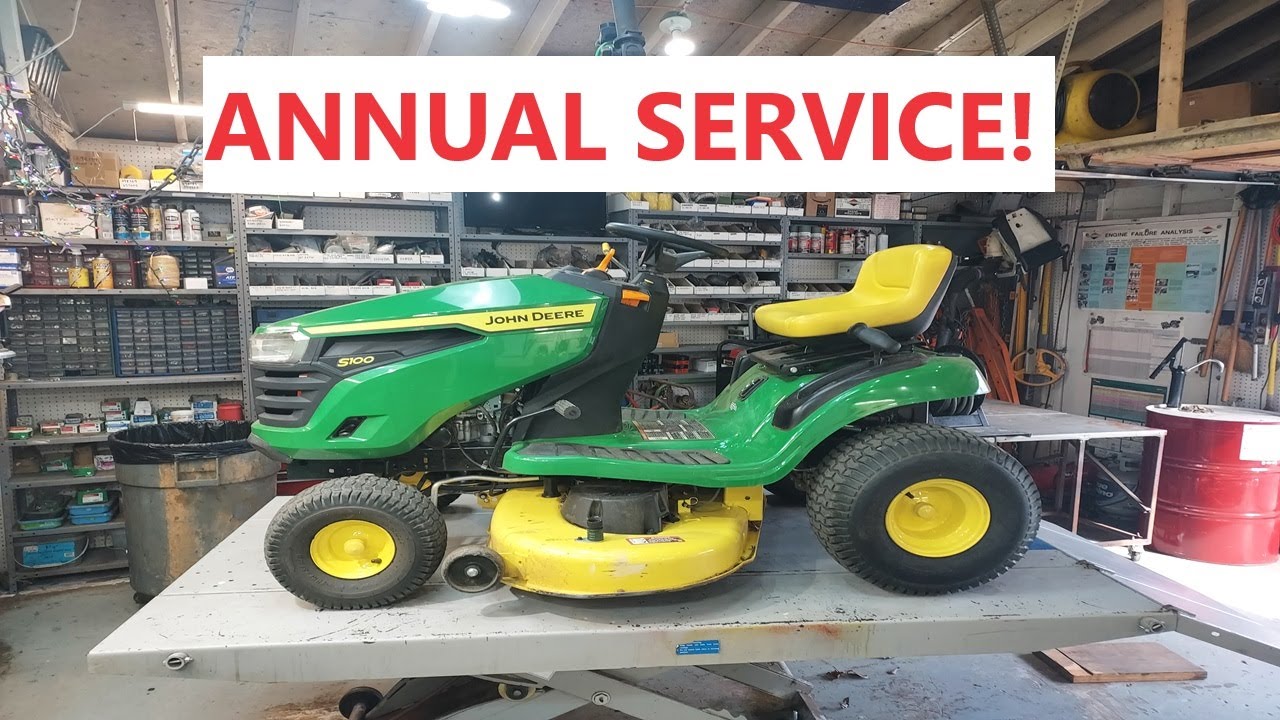 John Deere S100 Complete Annual Service!