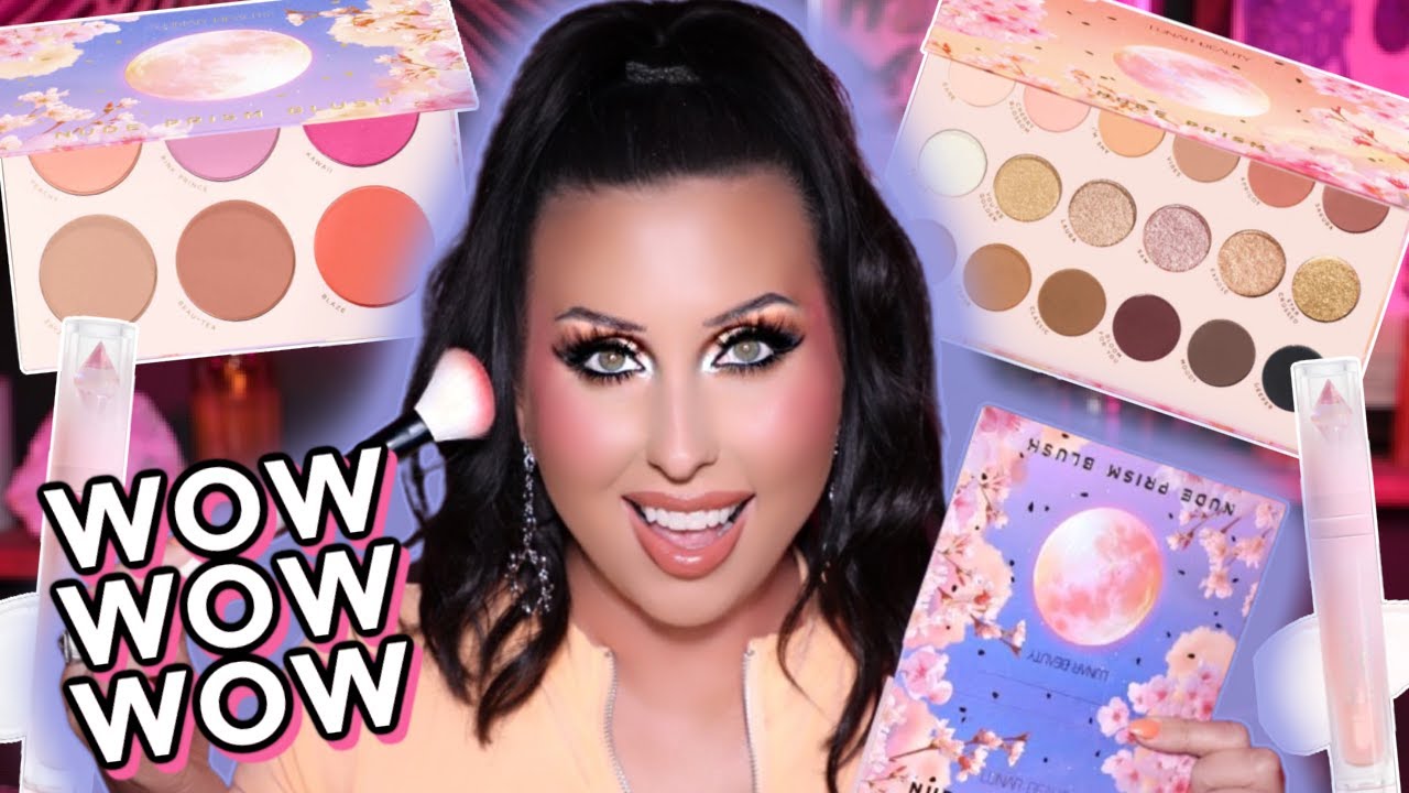 LUNAR BEAUTY NUDE PRISM COLLECTION | SWATCHES, TUTORIAL, & FIRST IMPRESSIONS