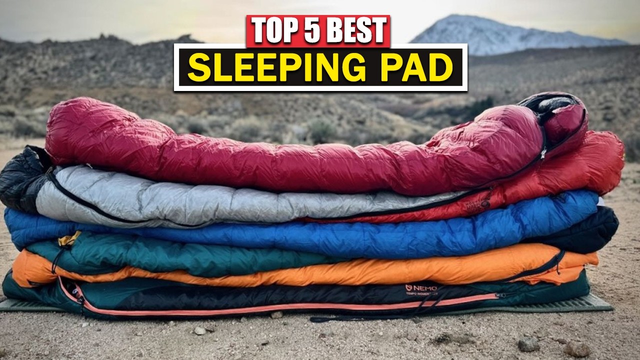 Top 5 Best Sleeping Pad 2026 | Best Backpacking Sleeping Pad.