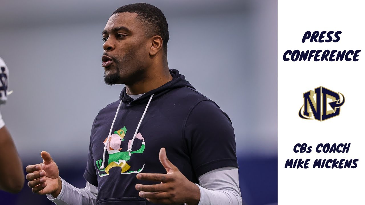 Mike Mickens on the talent and depth of Notre Dame's cornerbacks