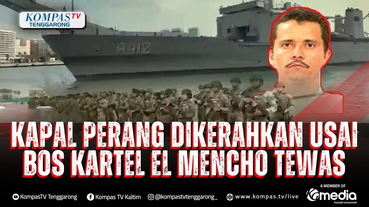 Armada Kapal Perang Meksiko Dikerahkan Pasca Kerusuhan Buntut Bos Kartel El Mencho Tewas!