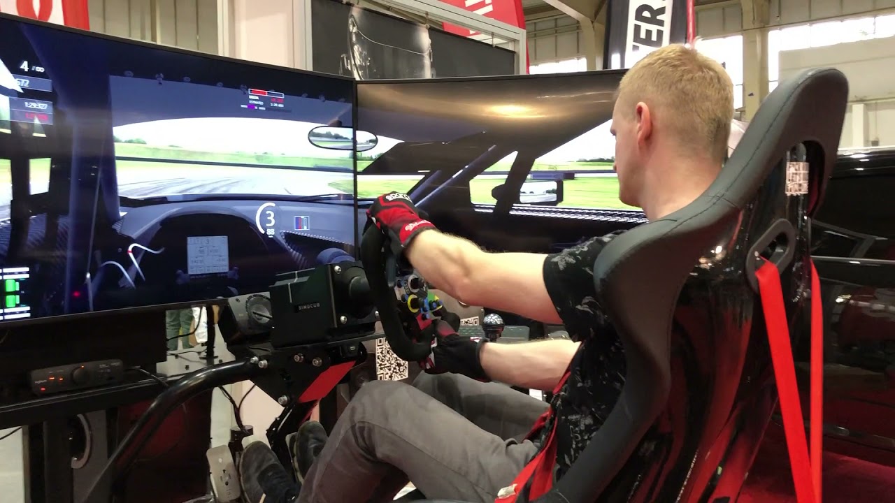 PGA - Testing motion platform from Sim-Center