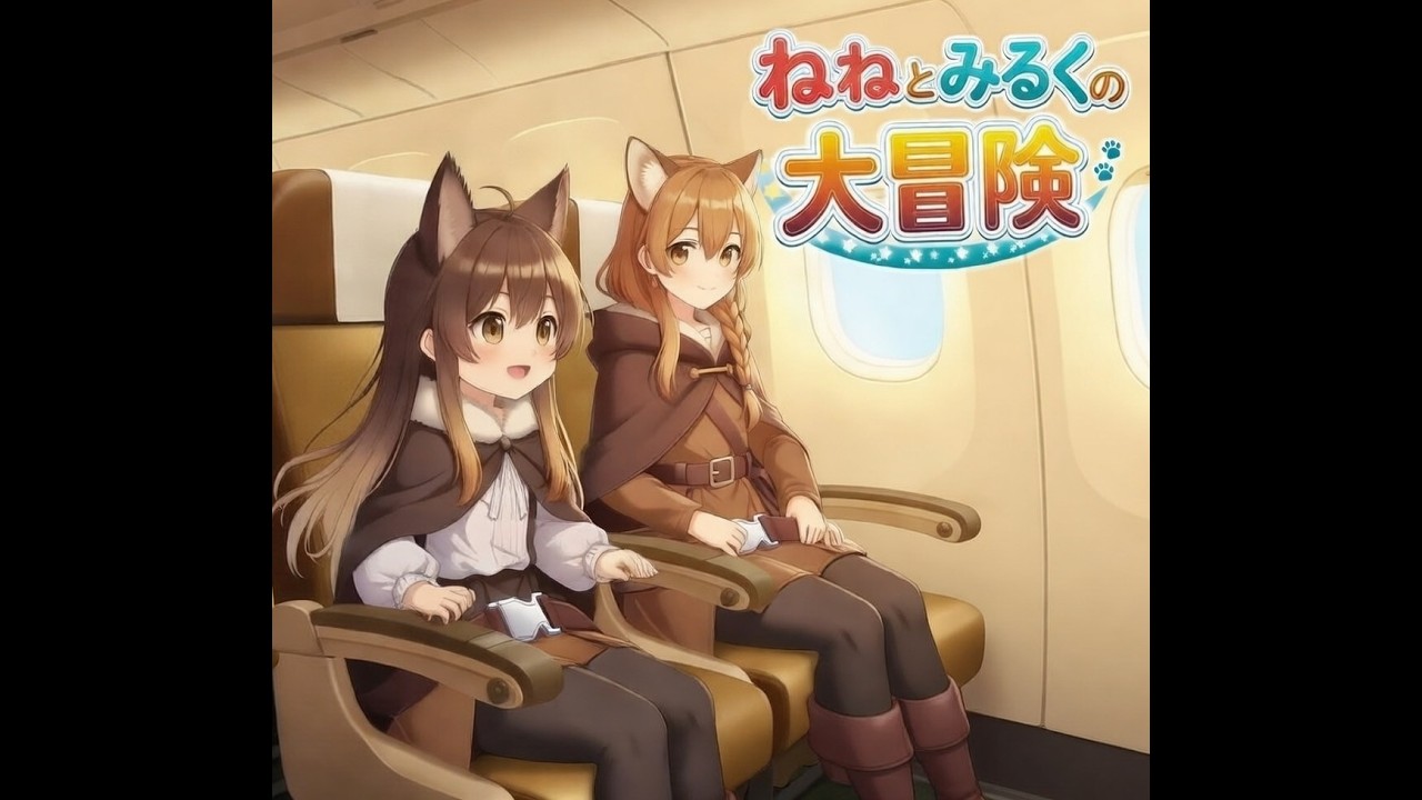 【異世界アニメ】ねねとみるくの大冒険 第１話「魔獣が蔓延る世界」