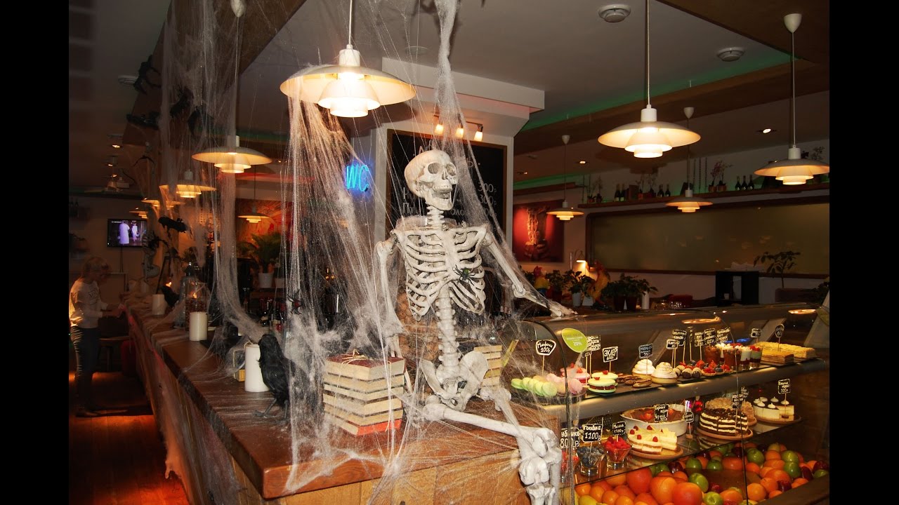 Декор ресторана Хэллуин Halloween White cafe Novikov group Мария Бугрова