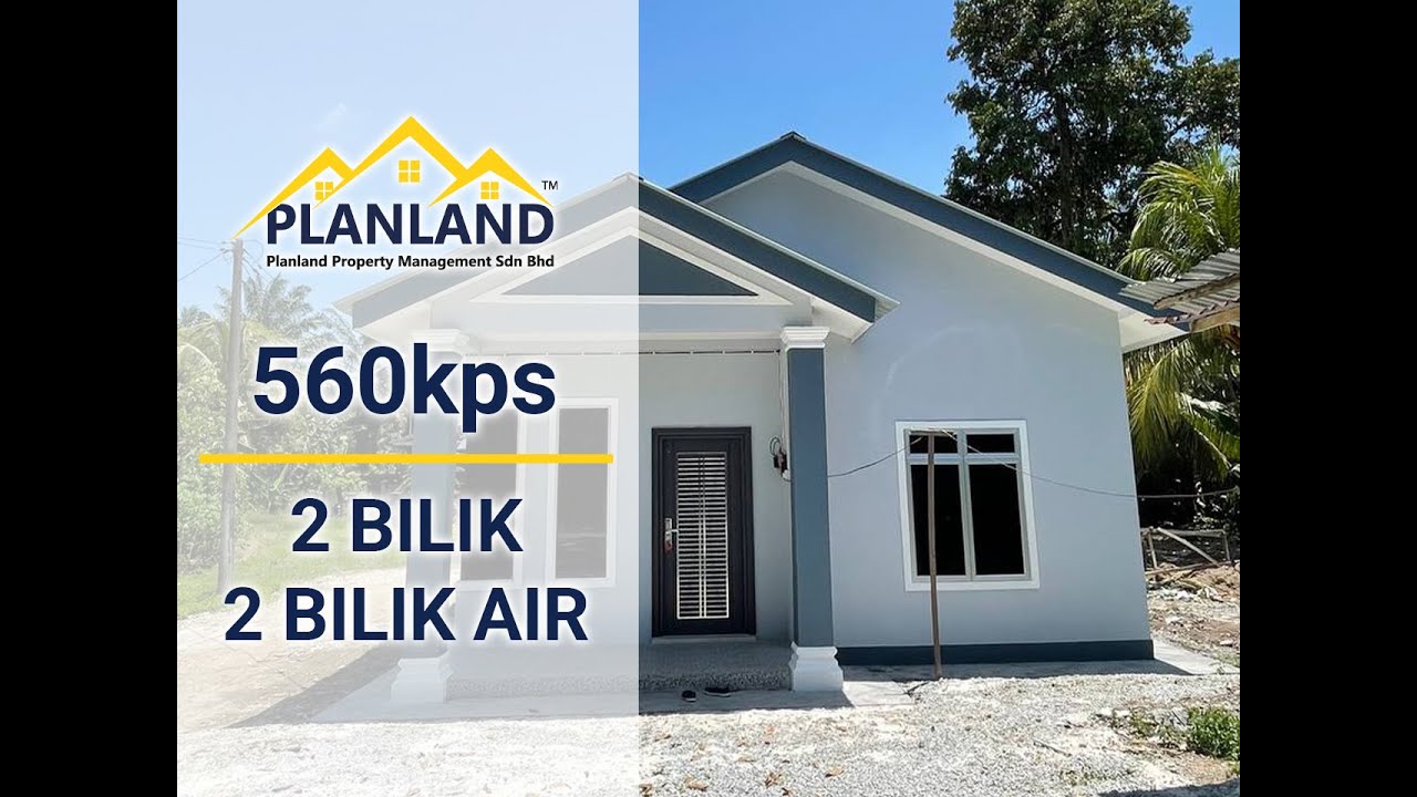 |Keluasan 560kps | 2 Bilik Tidur + 2 Bilik Air|