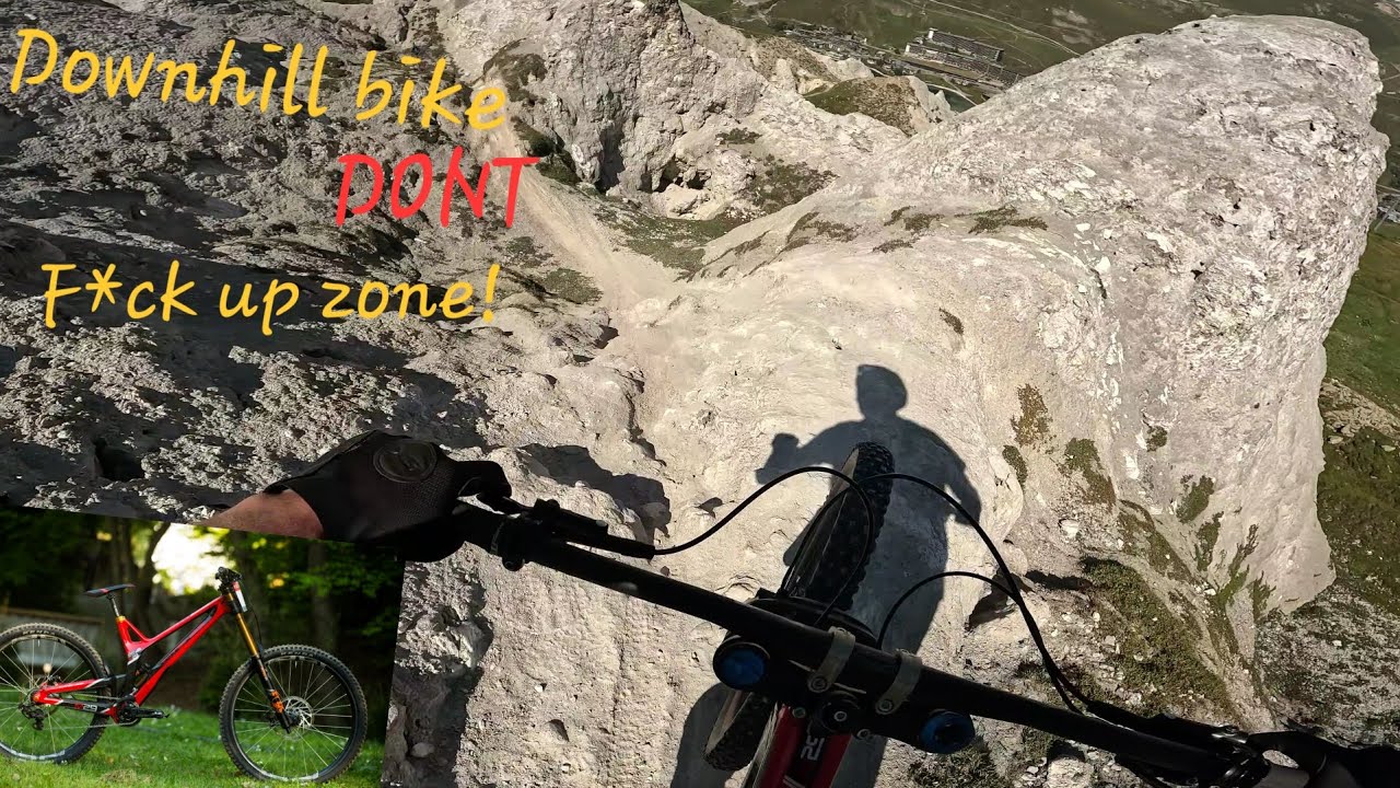 Lack of skill? Get a Downhill bike! 