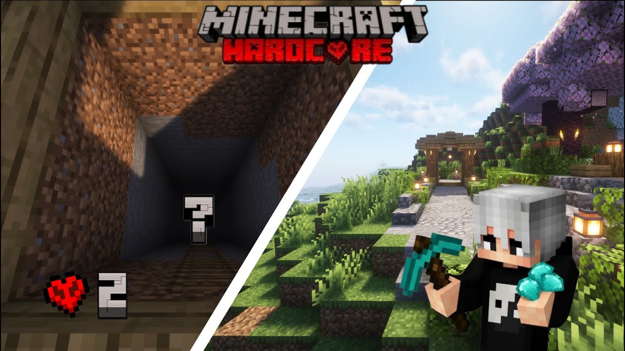 این همه دایمند یه جا ؟🤯 HARDCORE MINECRAFT #2
