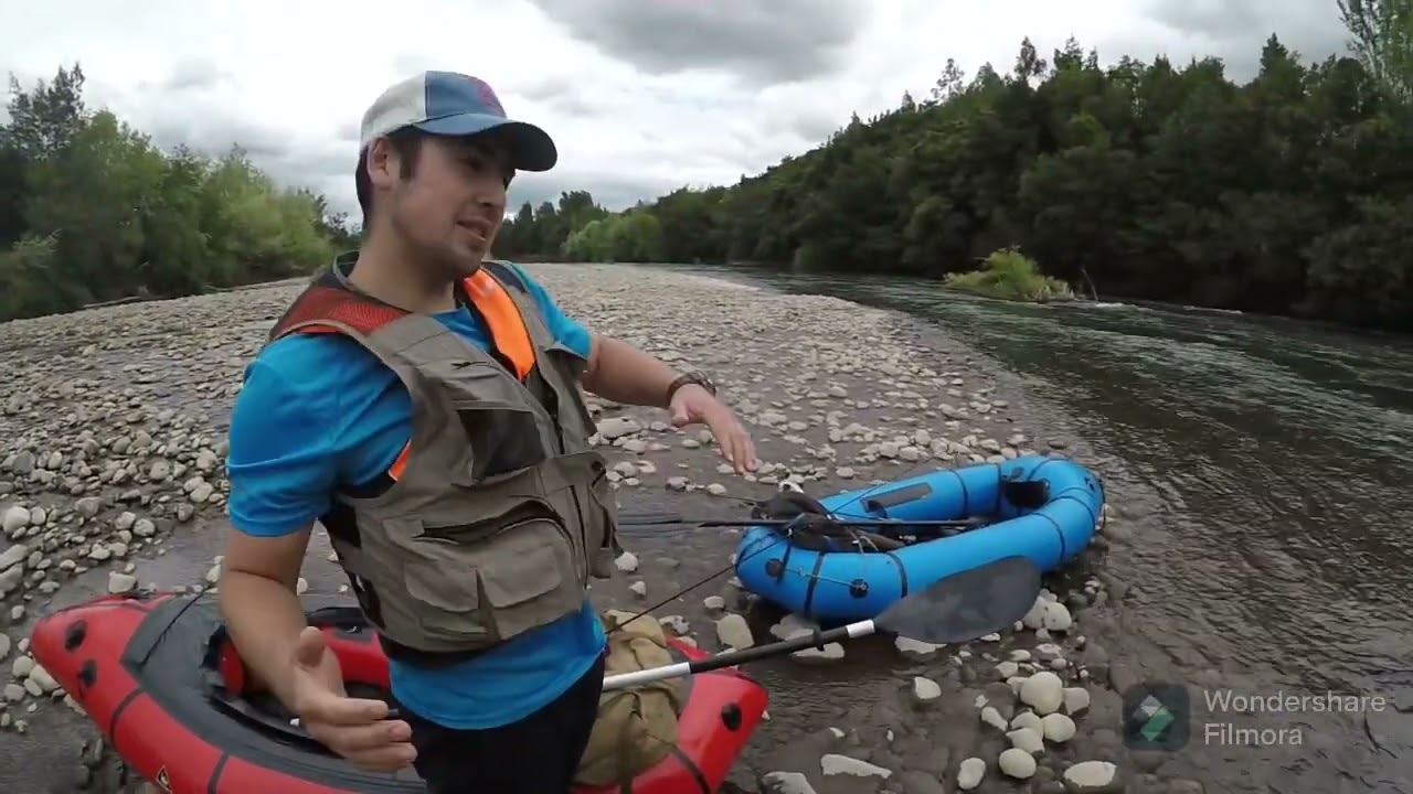 Pesca y Packraft en RÍO DUQUECO!