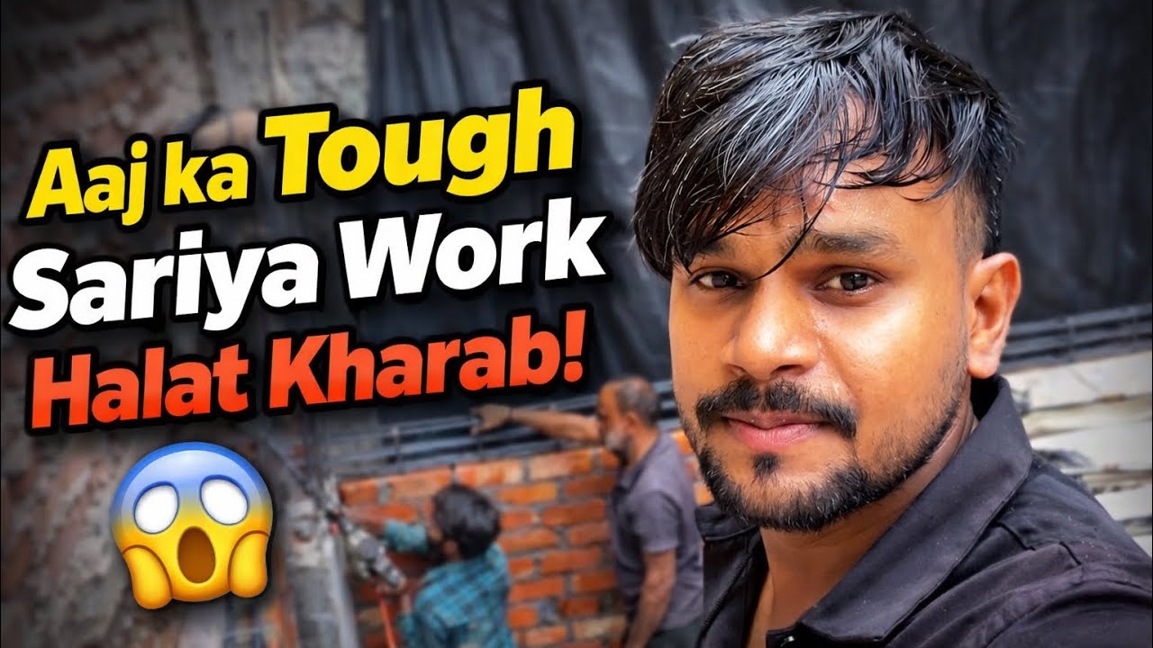 My mini vlog behind the scene | construction site | story with manoj vlogs 
