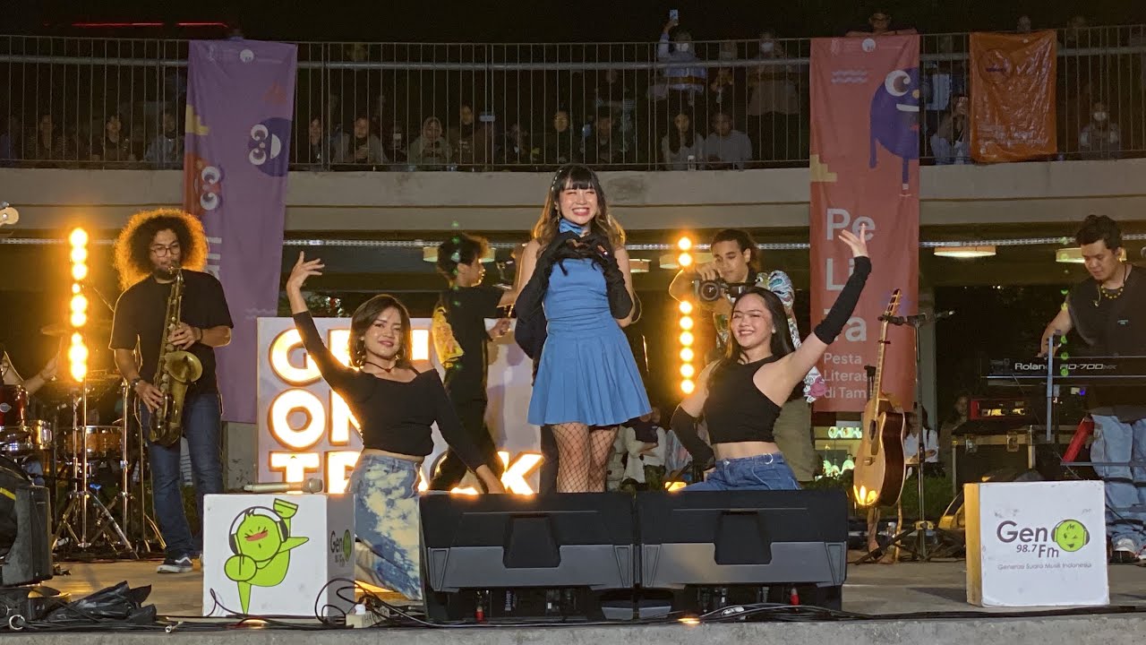 [Full Video] Ghea Indrawari | Live Terbaru at Gen On Track Taman Literasi Blok M 26 Oktober 2023