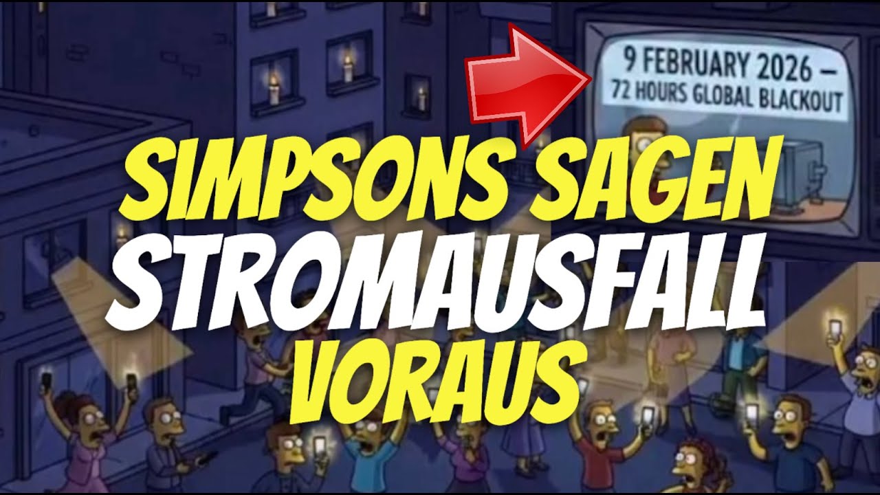 SIMPSONS sagen weltweiten STROMAUSFALL voraus - Alarm!?