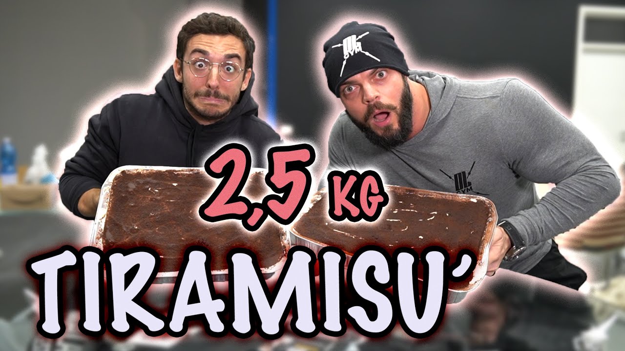 2,5 kg di TIRAMISU' | DANNY vs MURRY