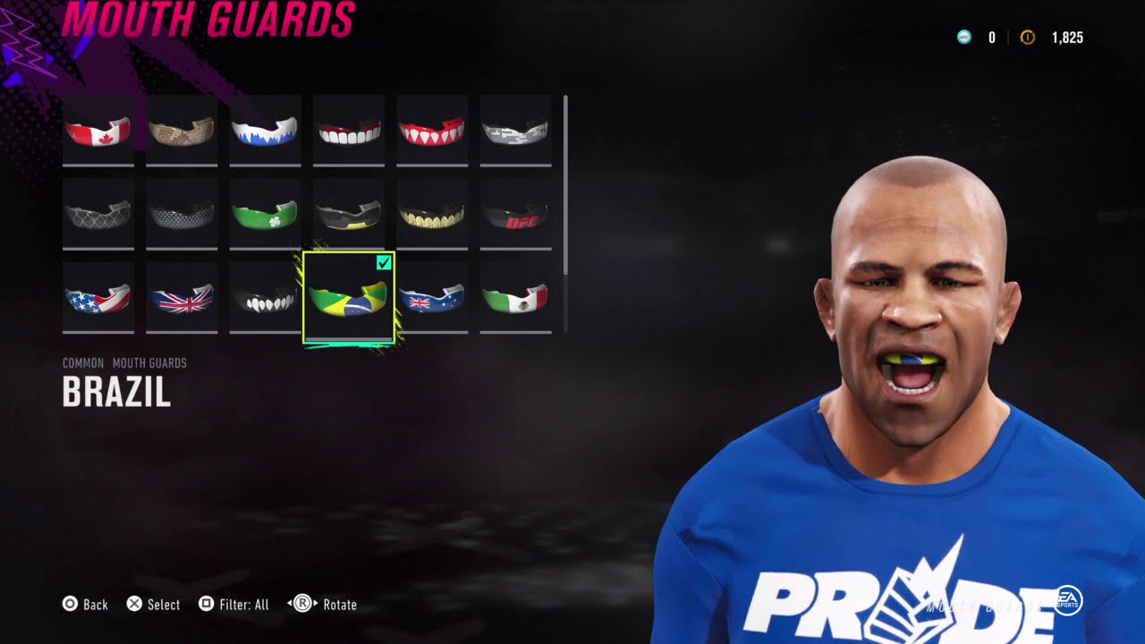 UFC 4 EA Sports Pride Wanderlei Silva CAF-formula