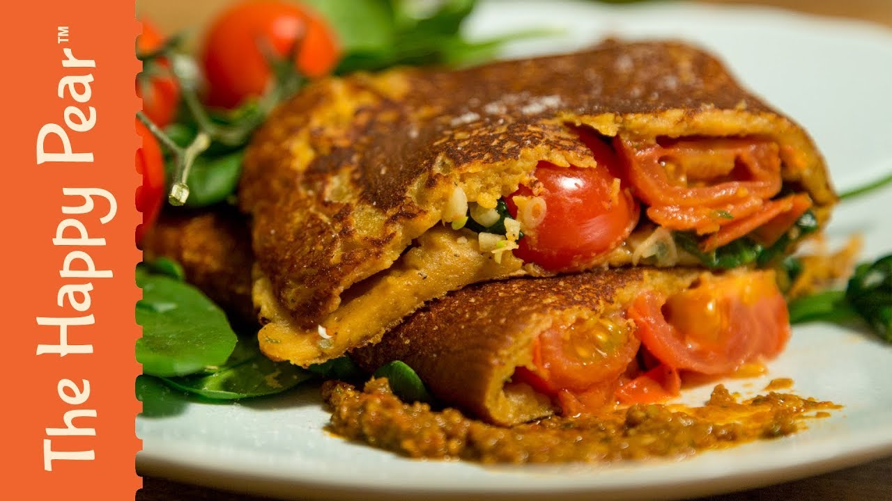 ULTIMATE VEGAN OMELETTE | THE HAPPY PEAR