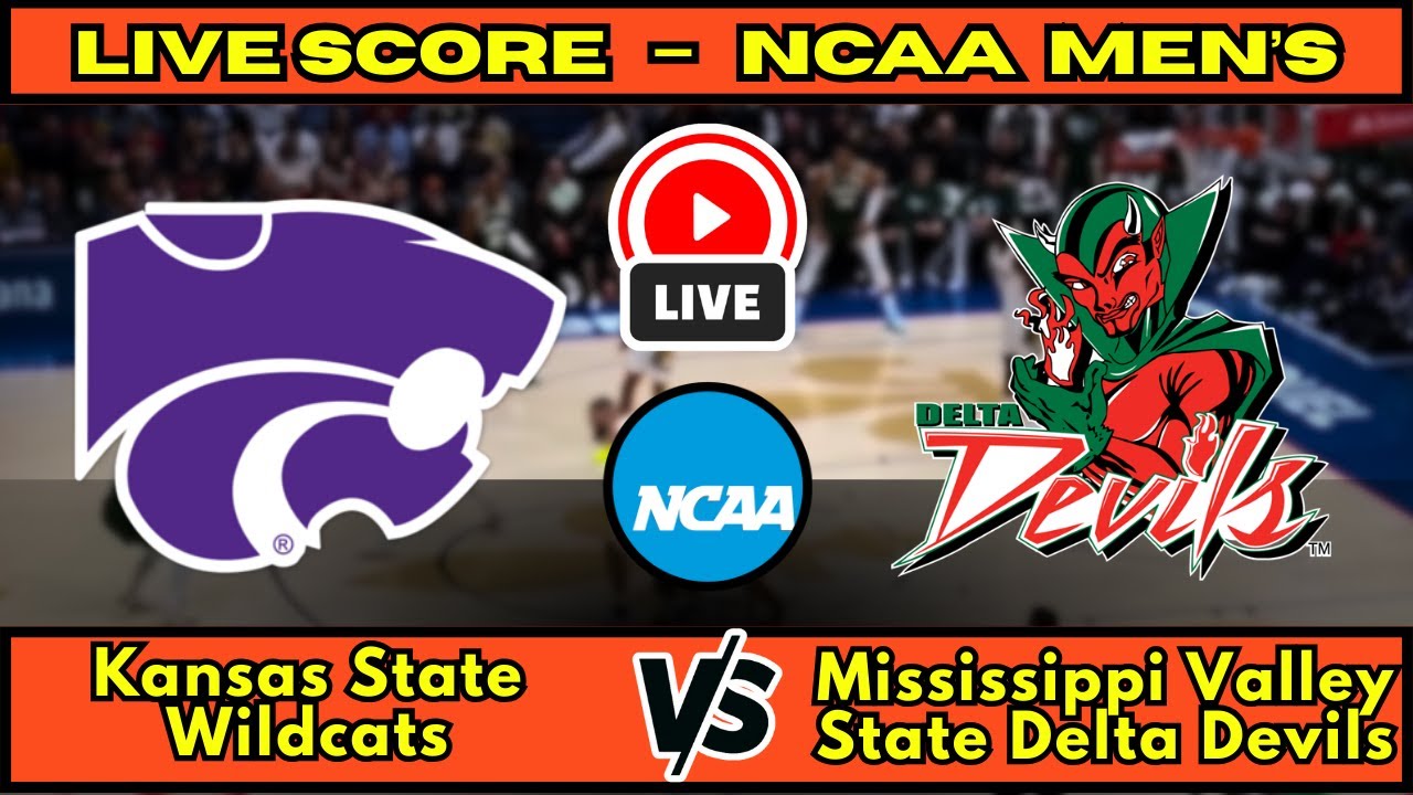 🔴 Kansas State Wildcat vs Mississippi Valley Delta Devil  NCAA Men&rsquo;s Basketbal Live Score Updt Dec 8