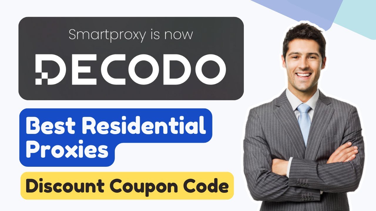 Decodo  Residential Proxy (Smartproxy) | Smartproxy Coupon Code #proxy